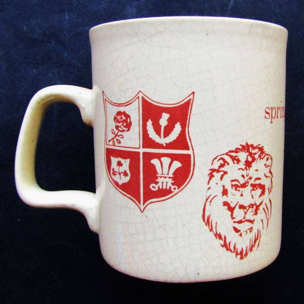 1980 Springboks vs British Lions Rugby Mug