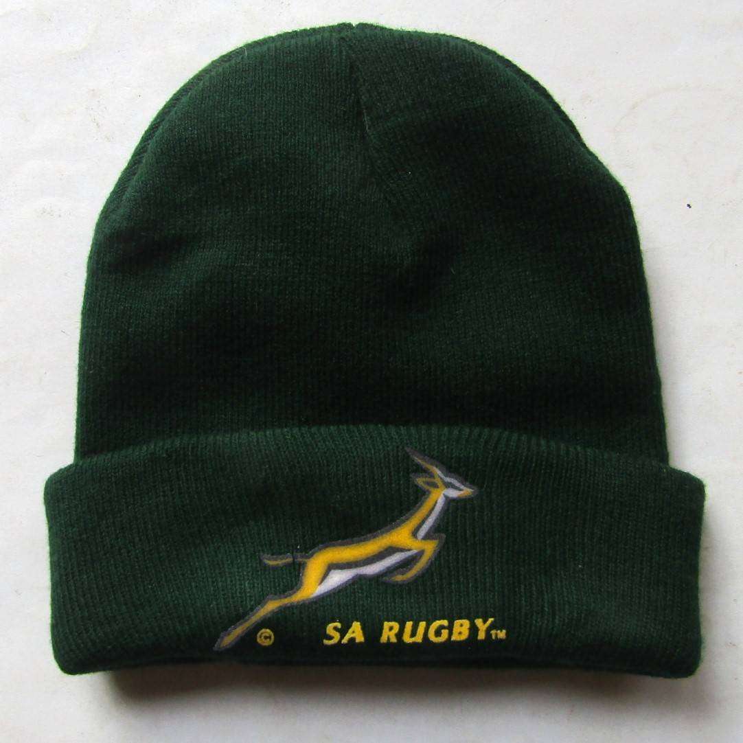 Old Springbok Rugby Beanie Cap