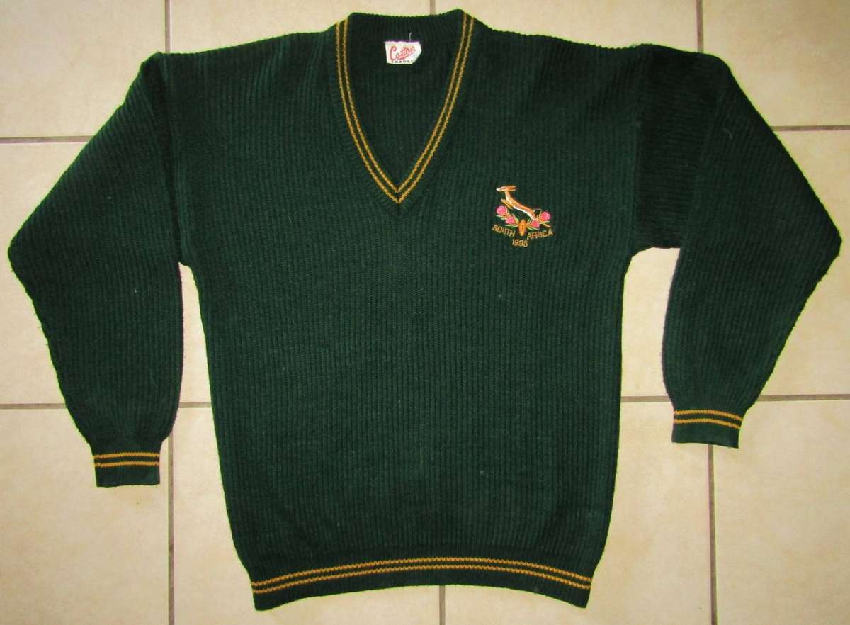 1995 Springbok Rugby Pullover Jersey