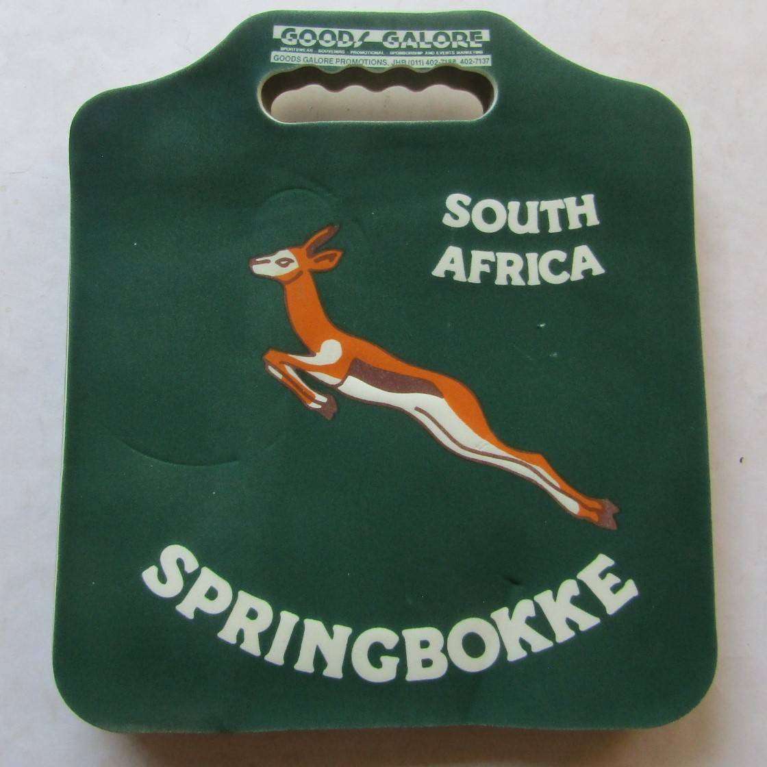 Old Springbok Rugby Spectator Cushion