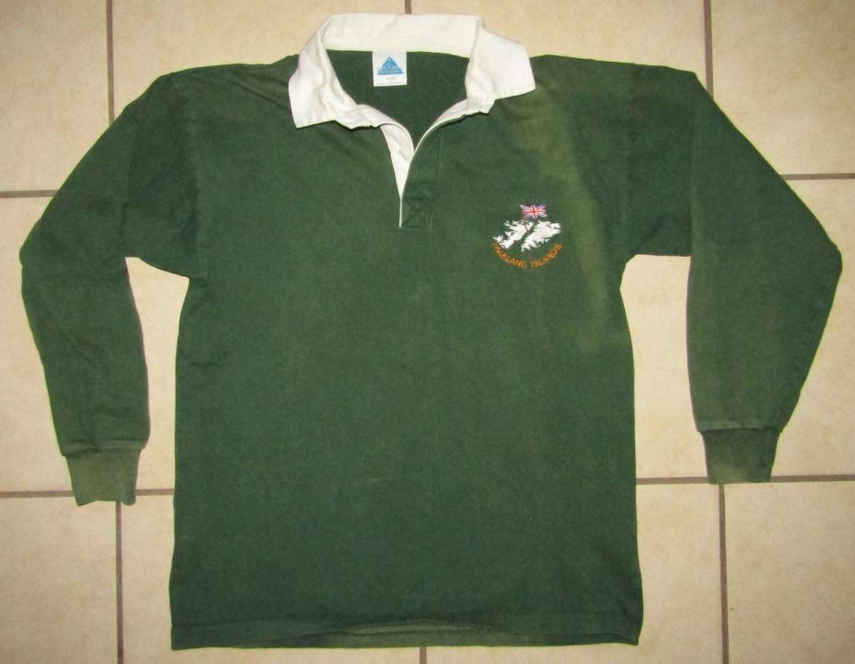 Old Falkland Islands Long Sleeve Rugby Jersey