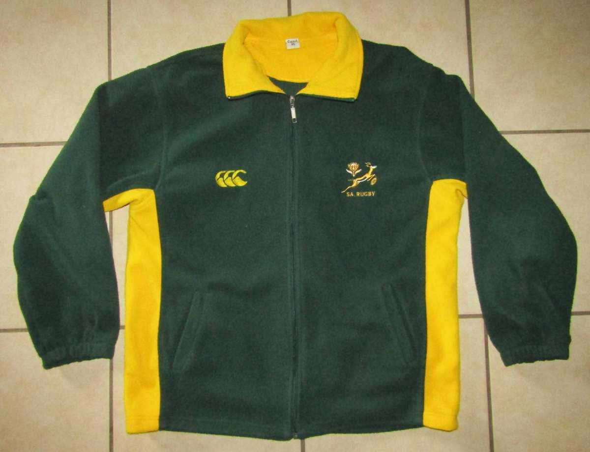 Old Springbok Rugby Tracksuit Jacket - XL Size