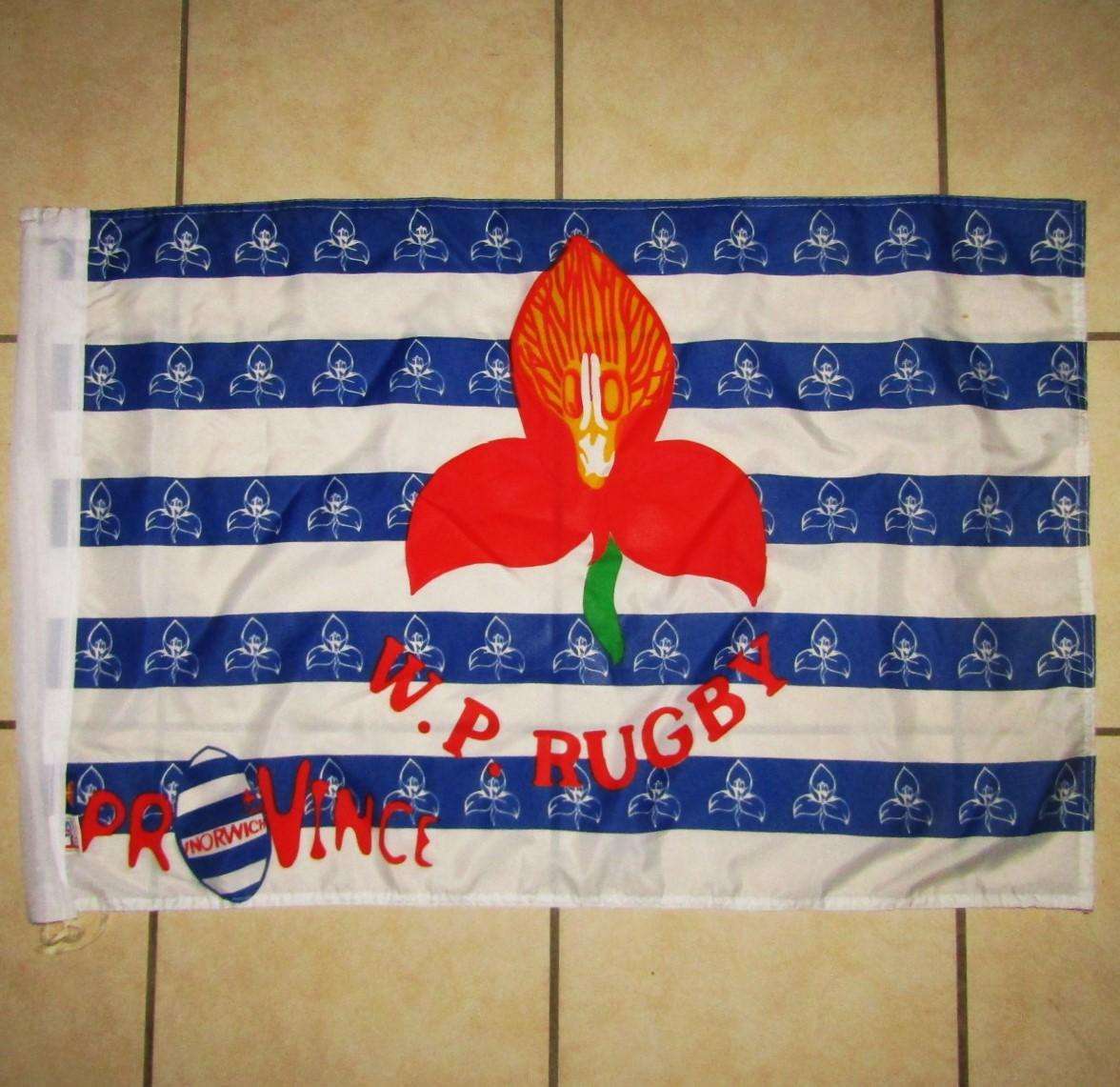 Old Norwich WP Western Province Rugby Flag