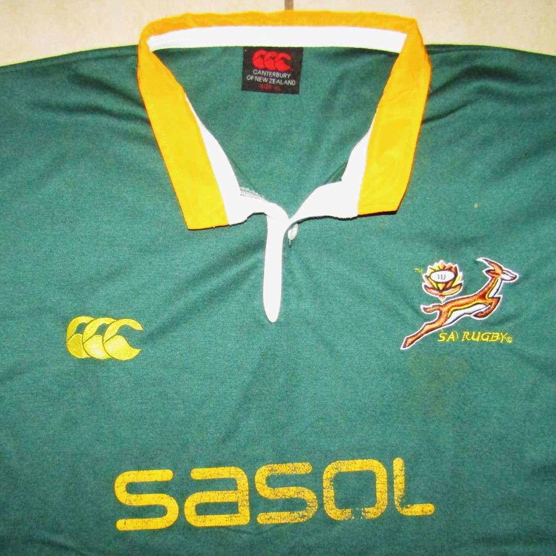 Old Springbok Rugby Jersey - XL Size
