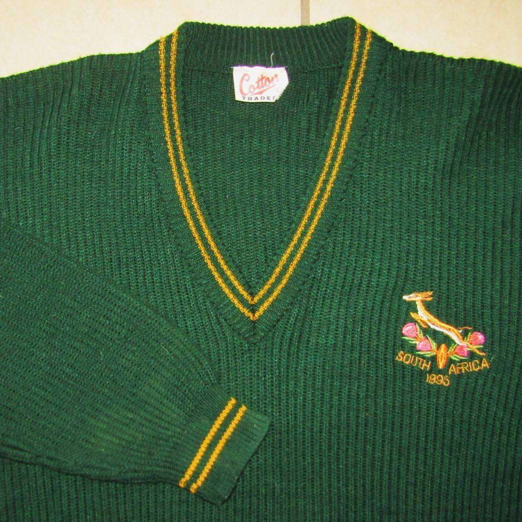 1995 Springbok Rugby Pullover Jersey