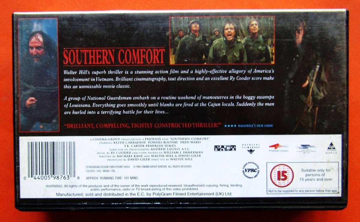 Southern Comfort - Movie VHS Tape (1999)