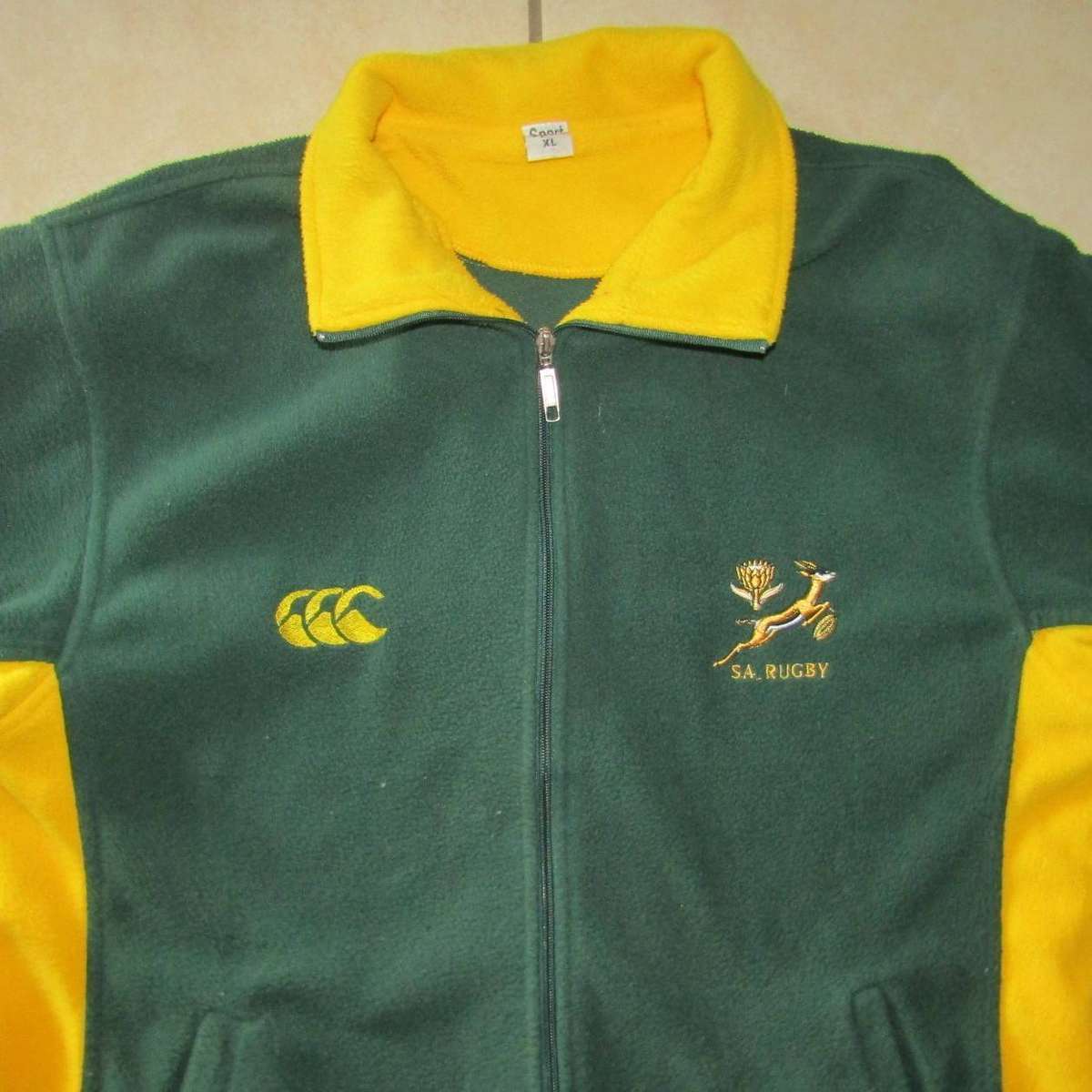 Old Springbok Rugby Tracksuit Jacket - XL Size