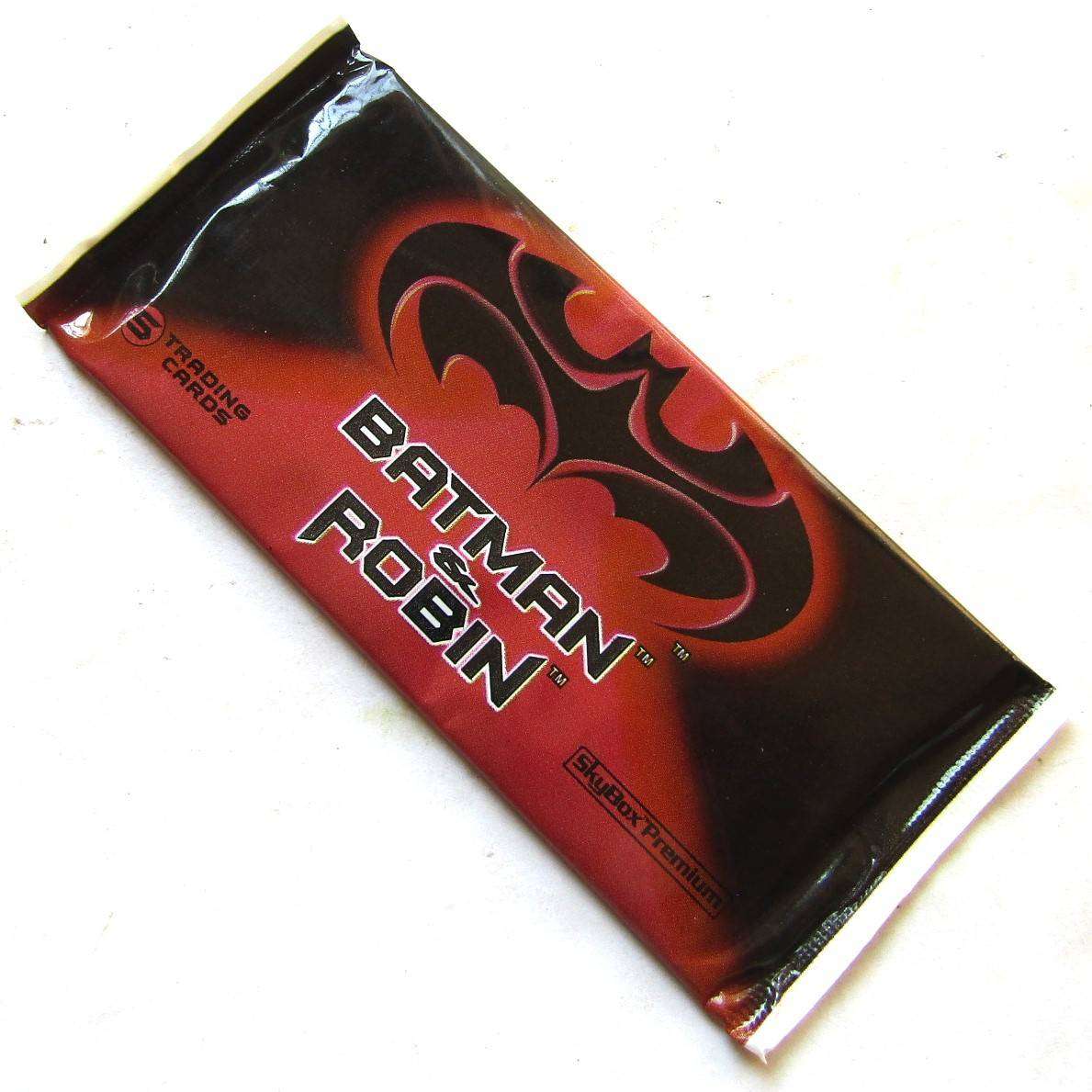New Sealed Pack - Robin & Batman Trading Cards from 1997