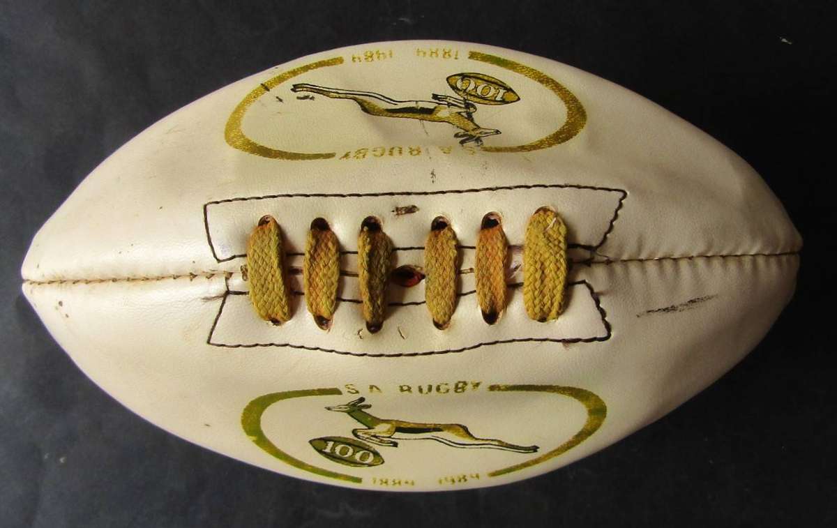1989 Springbok Centenary Midi Size Rugby Ball