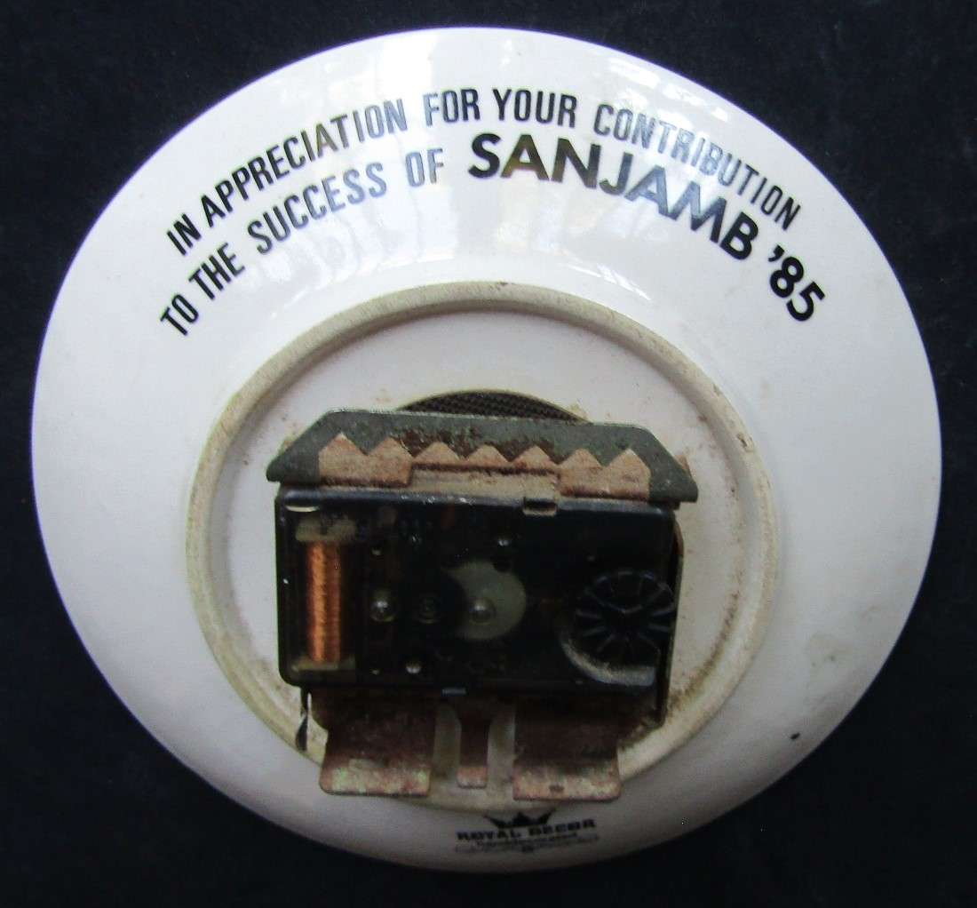 SA Boy Scouts Wall Clock and Pin Badges from the 80's