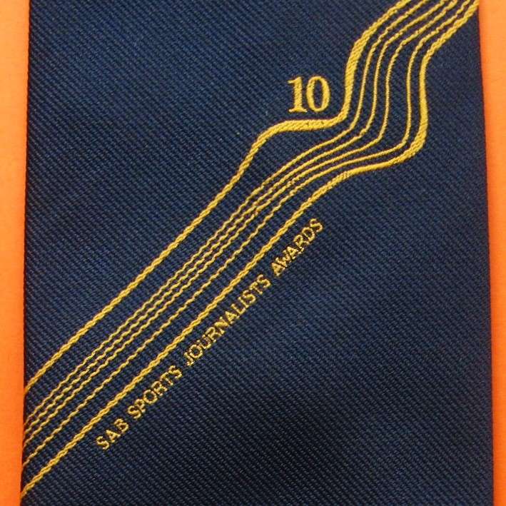Old SAB Sports Journalist Awards Neck Tie