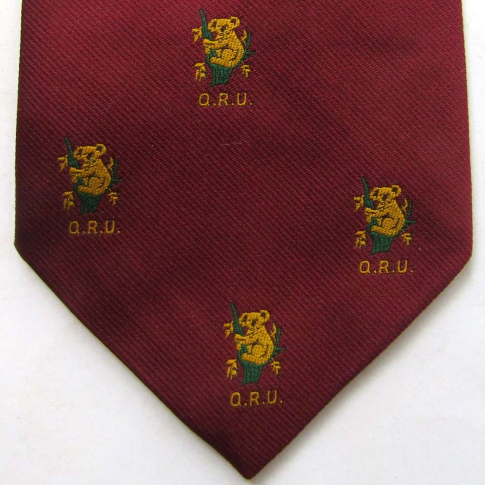 Old Australia Queensland Rugby Union Neck Tie