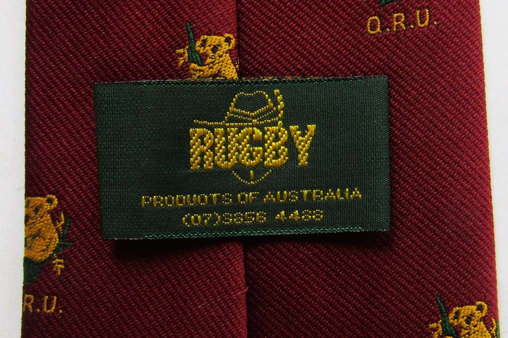 Old Australia Queensland Rugby Union Neck Tie