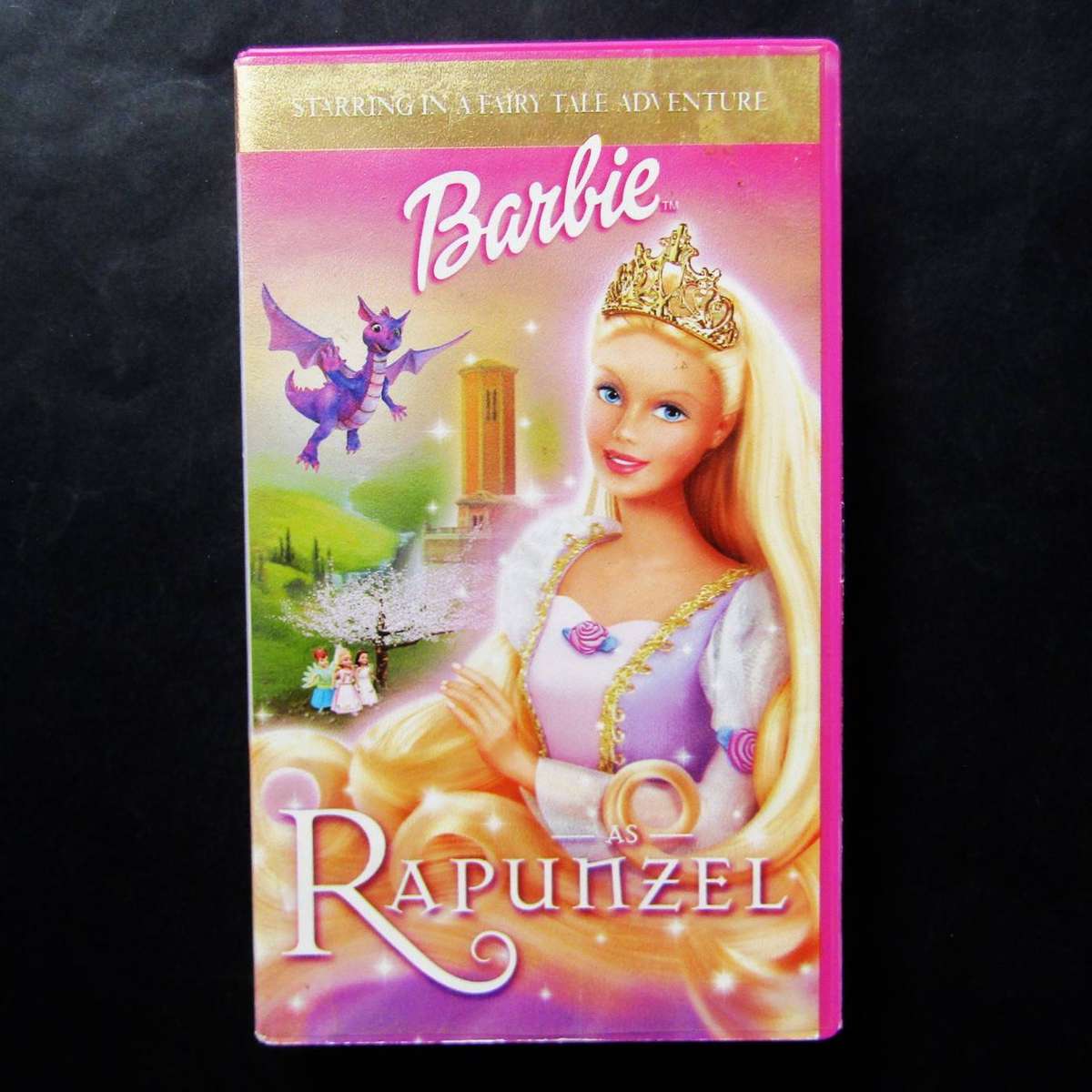 Barbie as Rapunzel - Movie VHS Tape (2002)