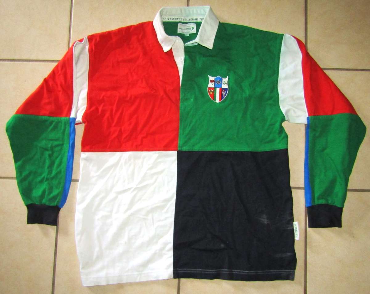 Old Six Nations Long Sleeve Rugby Jersey - Large Size