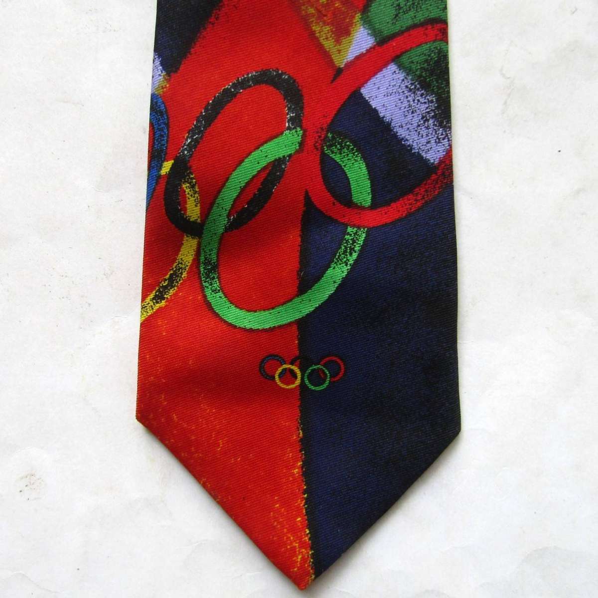 Old SA National Olympic Committee Neck Tie