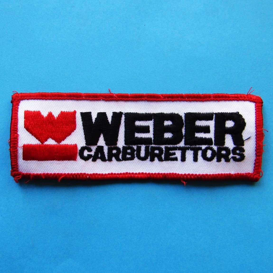 Old Weber Carburettors Patch Badge