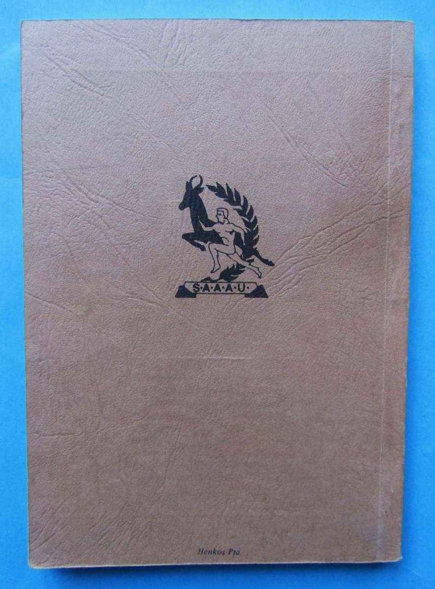 1979 SA Amateur Athletics Union Amptelike Reëls Booklet