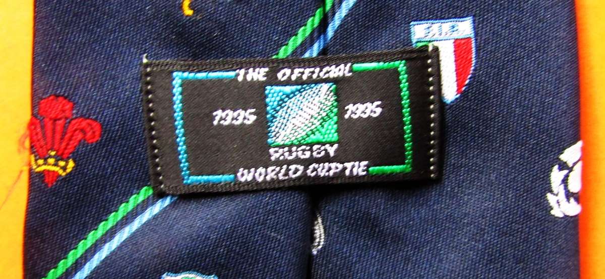 1995 Rugby World Cup Neck Tie