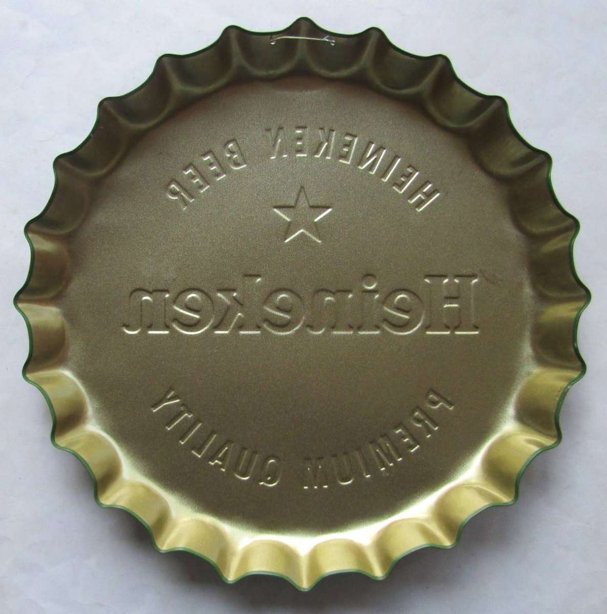 Large Old Heineken Beer Wall Sign