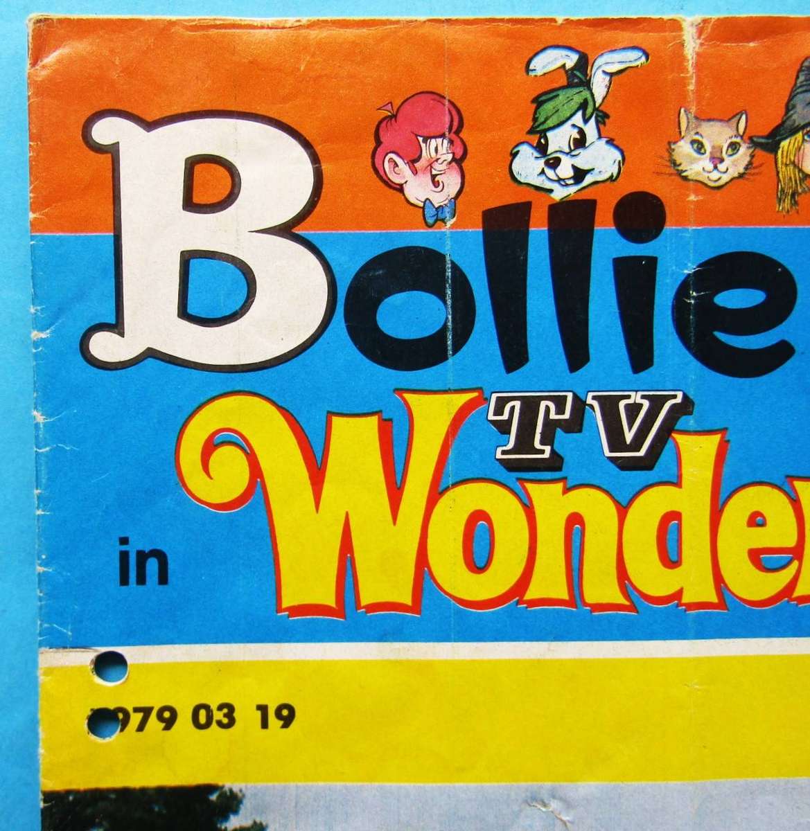 1979 Bollie in TV Wonderland Afrikaans Comic Book
