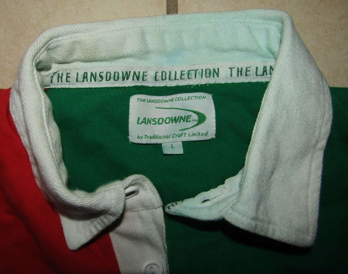 Old Six Nations Long Sleeve Rugby Jersey - Large Size