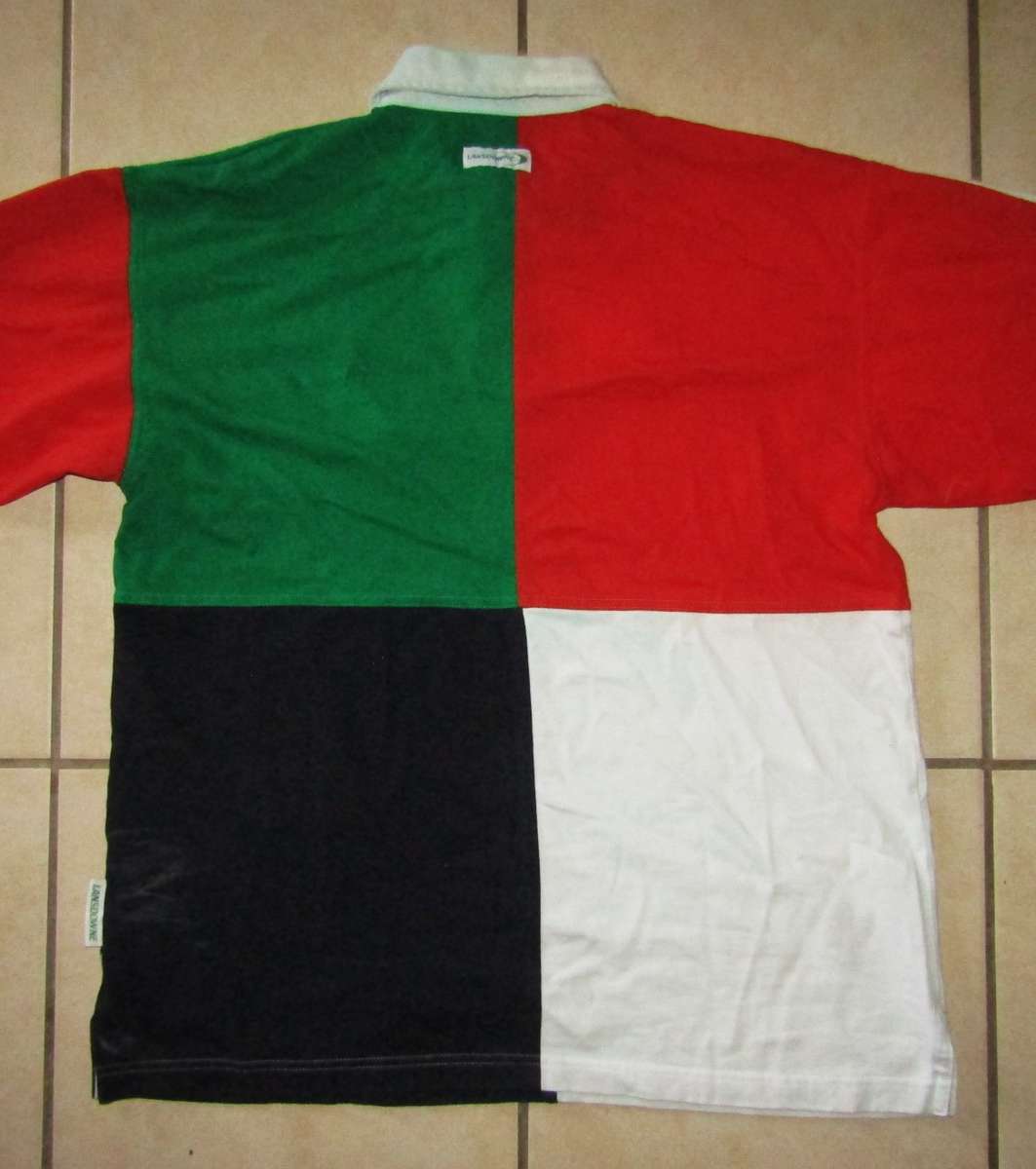 Old Six Nations Long Sleeve Rugby Jersey - Large Size