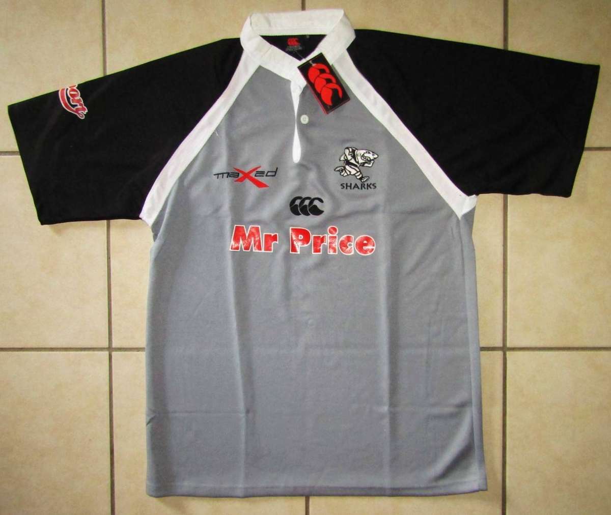 New with Tags - Canterbury Sharks Rugby Jersey - XL Size