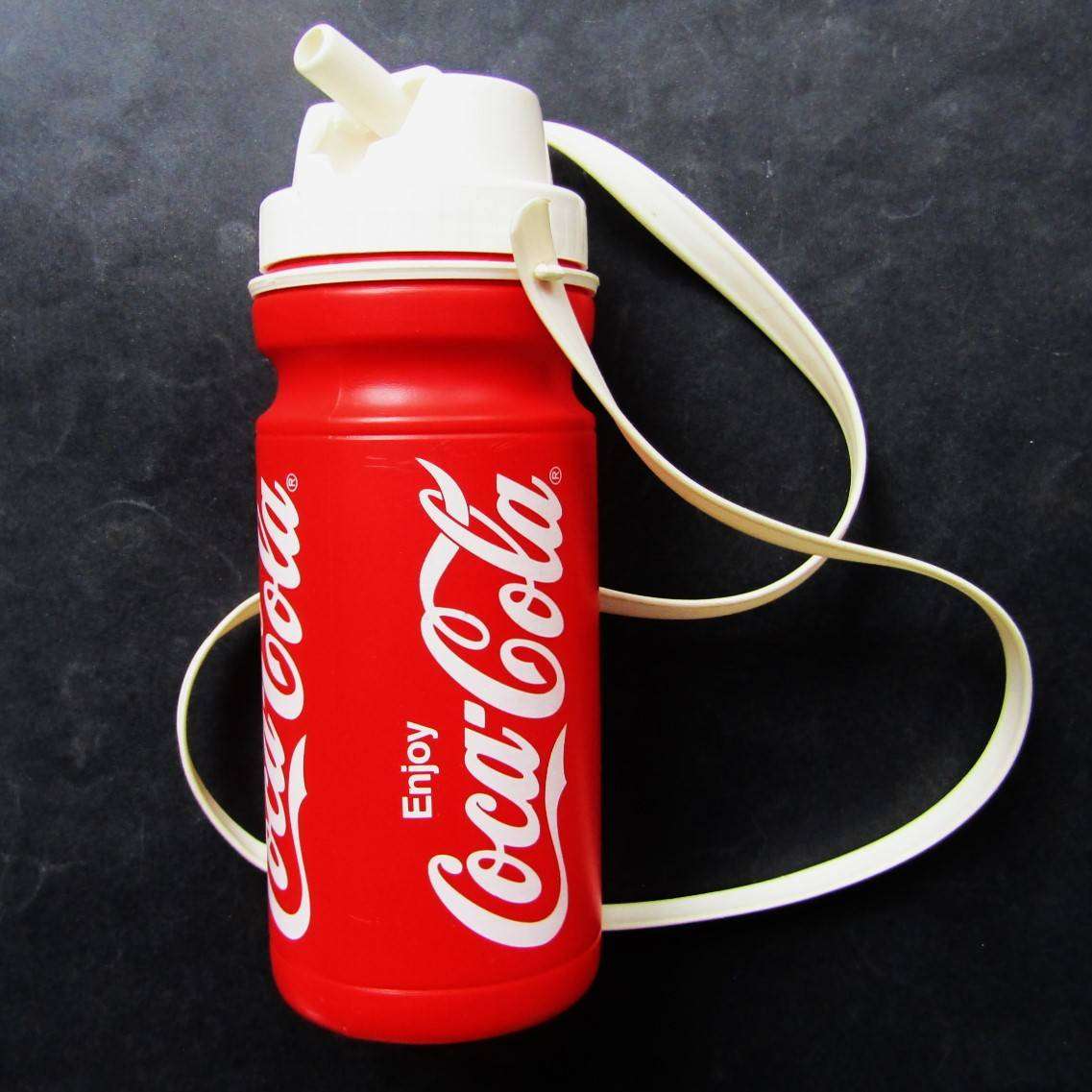 Old Coca Cola Bottle with Strap
