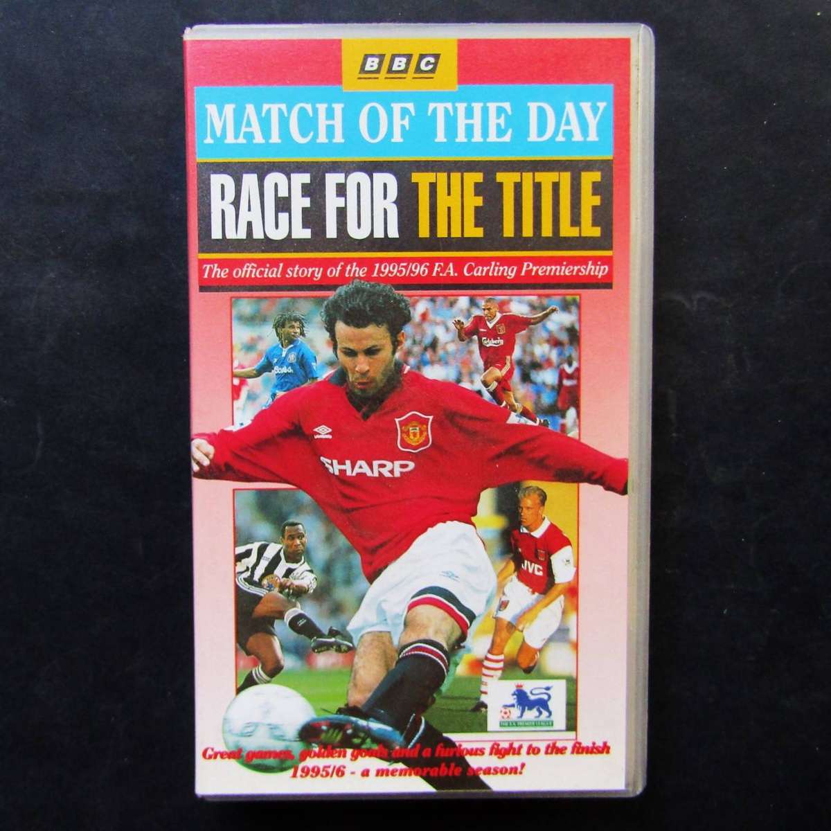 Race for the Title - 1995/96 FA Premiership - Football VHS Video Tape