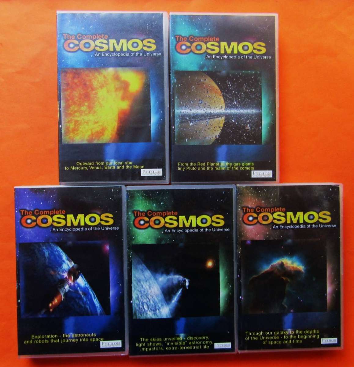 The Complete Cosmos - Episodes 1 to 25 - VHS Video Tapes