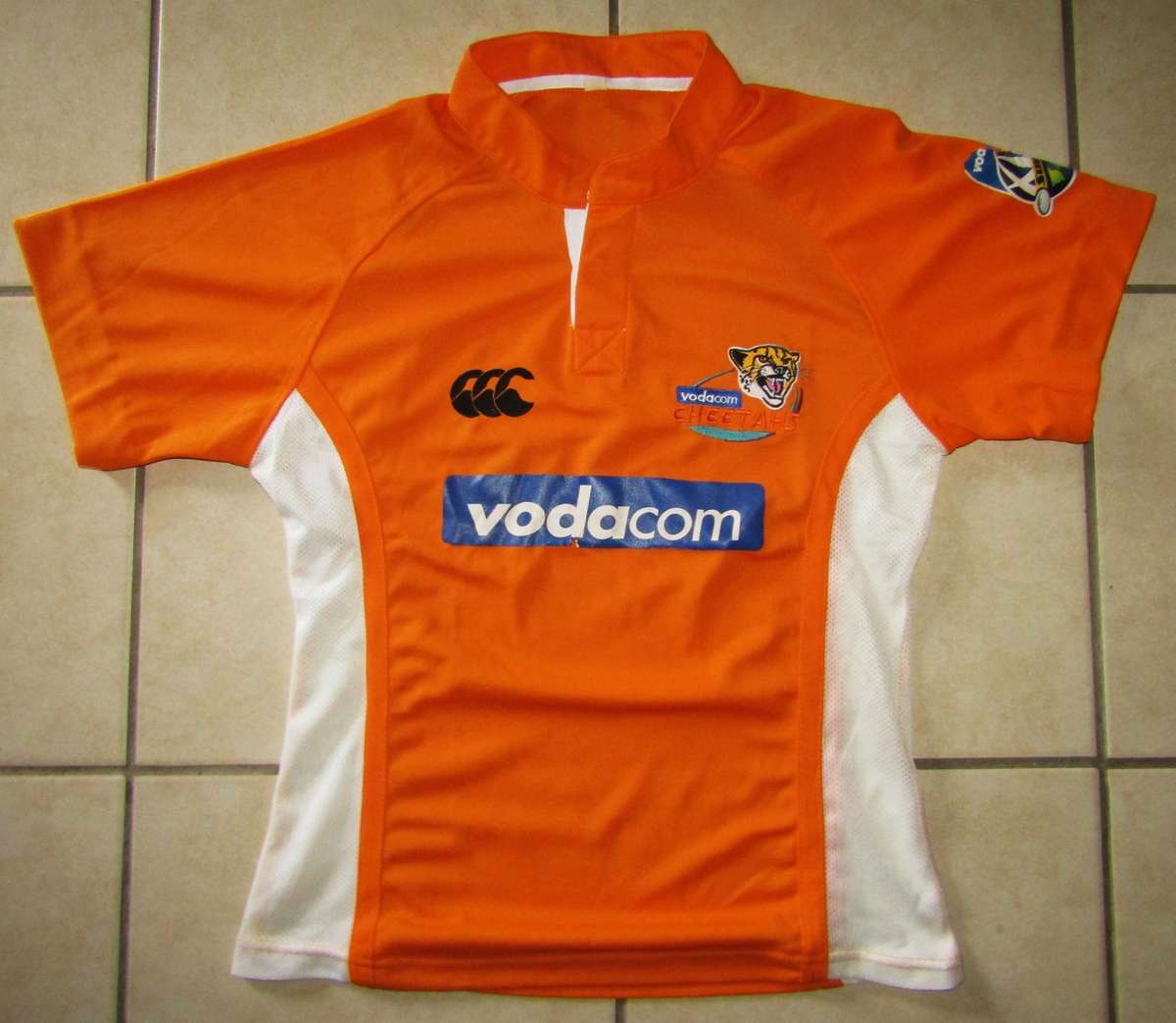 Old Cheetahs Super 14 Rugby Jersey - Small Kids Size