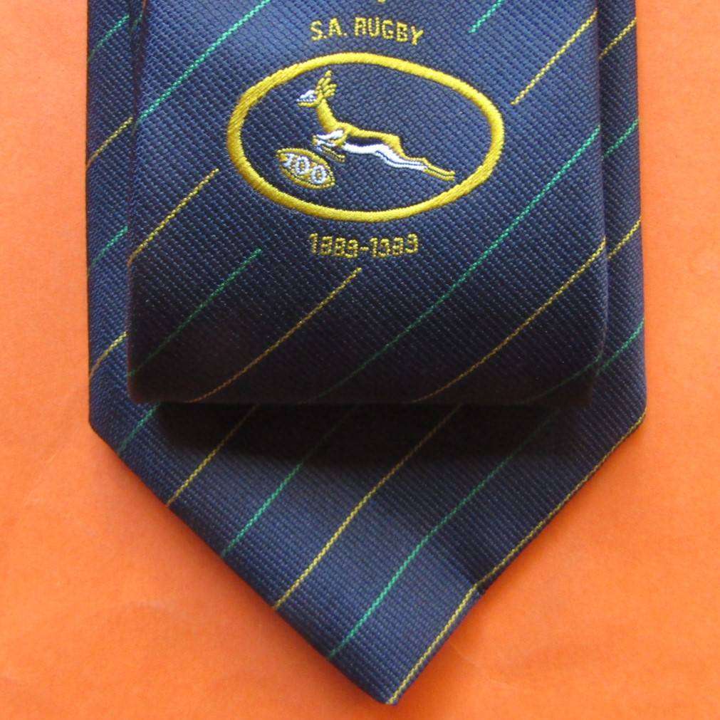 1989 SA Rugby 100 Year Neck Tie