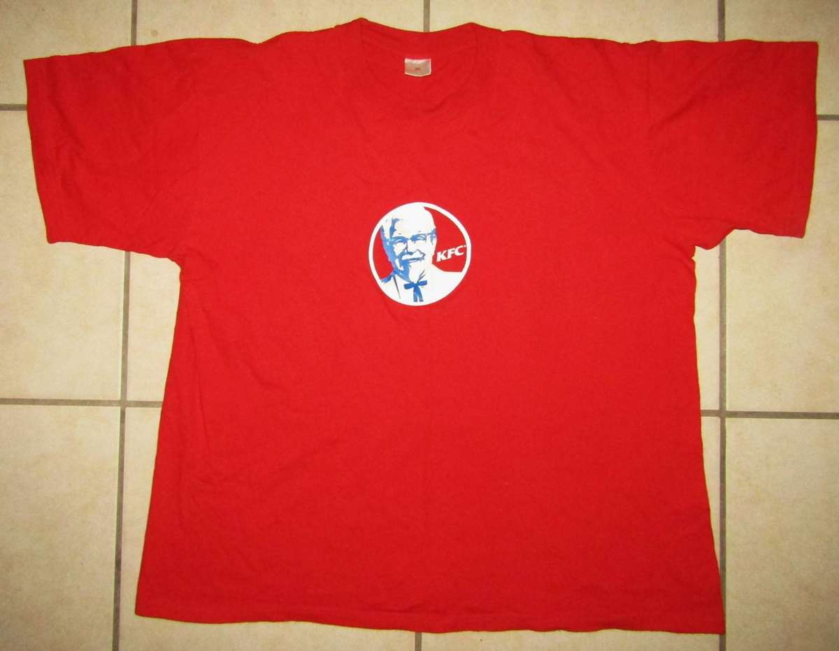 Old KFC Advertising Shirt - XL Size