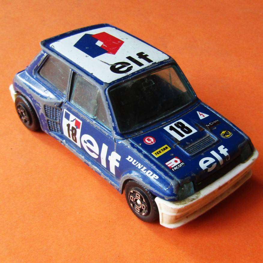 Old Bburago 1/43 Scale Renault 5 Turbo Car