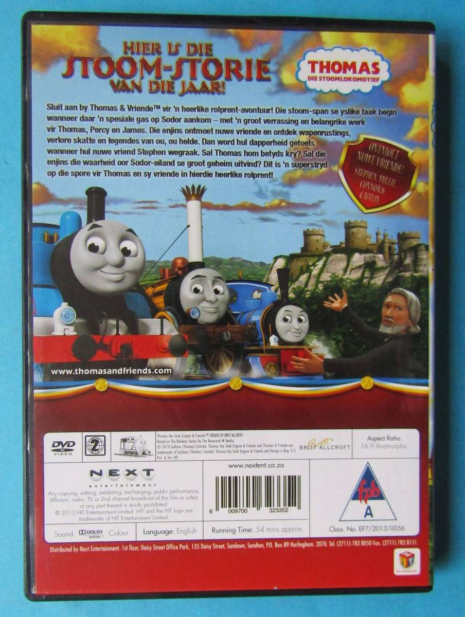 Thomas & Friends - Koning van die Spoor - Afrikaans DVD (2013)