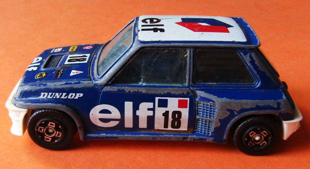 Old Bburago 1/43 Scale Renault 5 Turbo Car