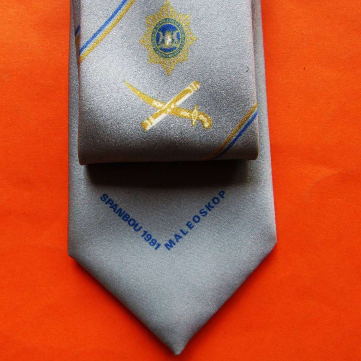 1991 Generals Spanbou Maleoskop Neck Tie