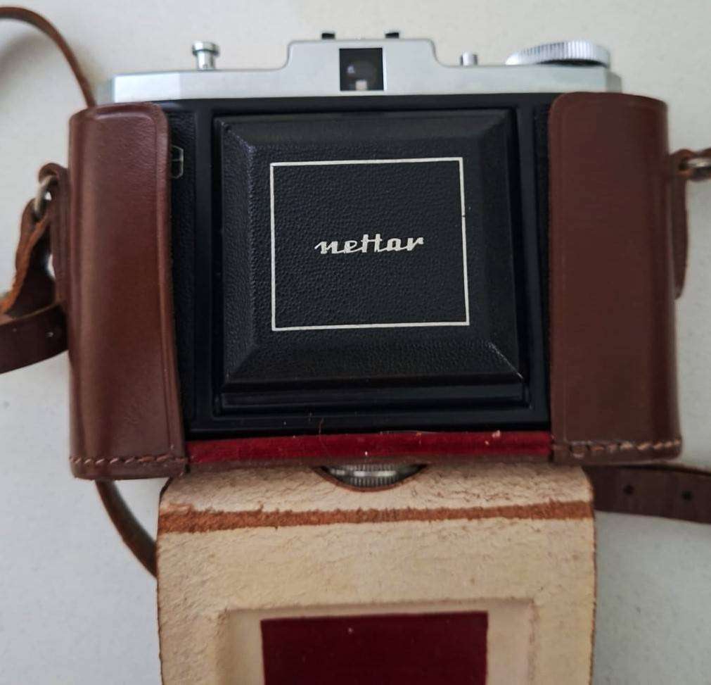 Vintage Zeiss Ikon Nettar Velio 75mm Fold Out Camera - Made in Germany