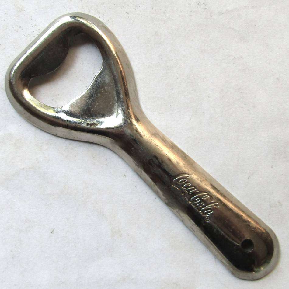 Old Coca Cola Metal Bottle Opener