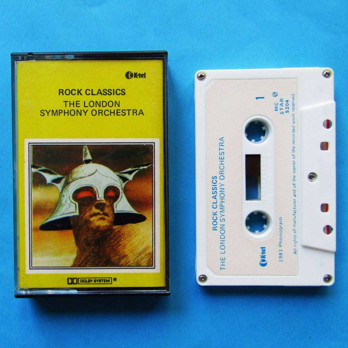 Rock Classics - The London Symphony Orchestra - Cassette Tape (1981)
