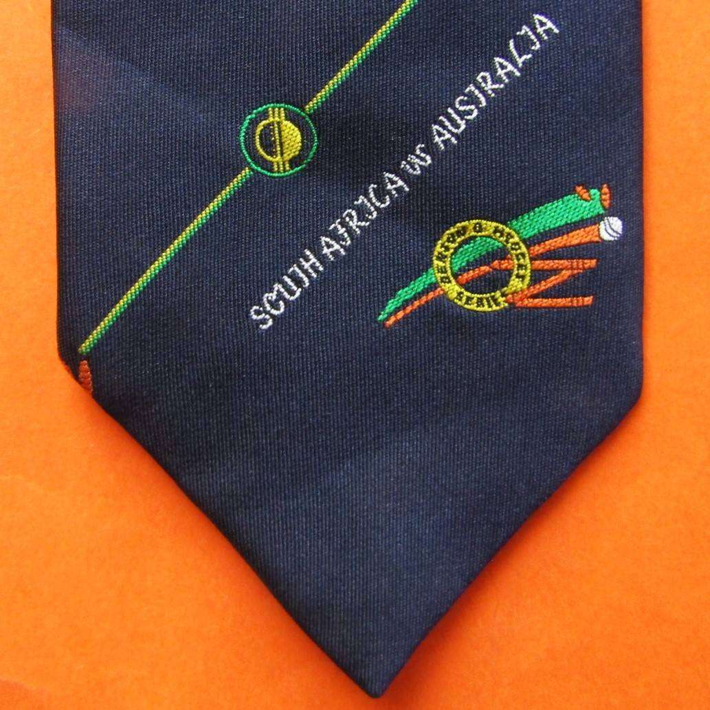 Old South Africa vs Australia Cricket Neck Tie