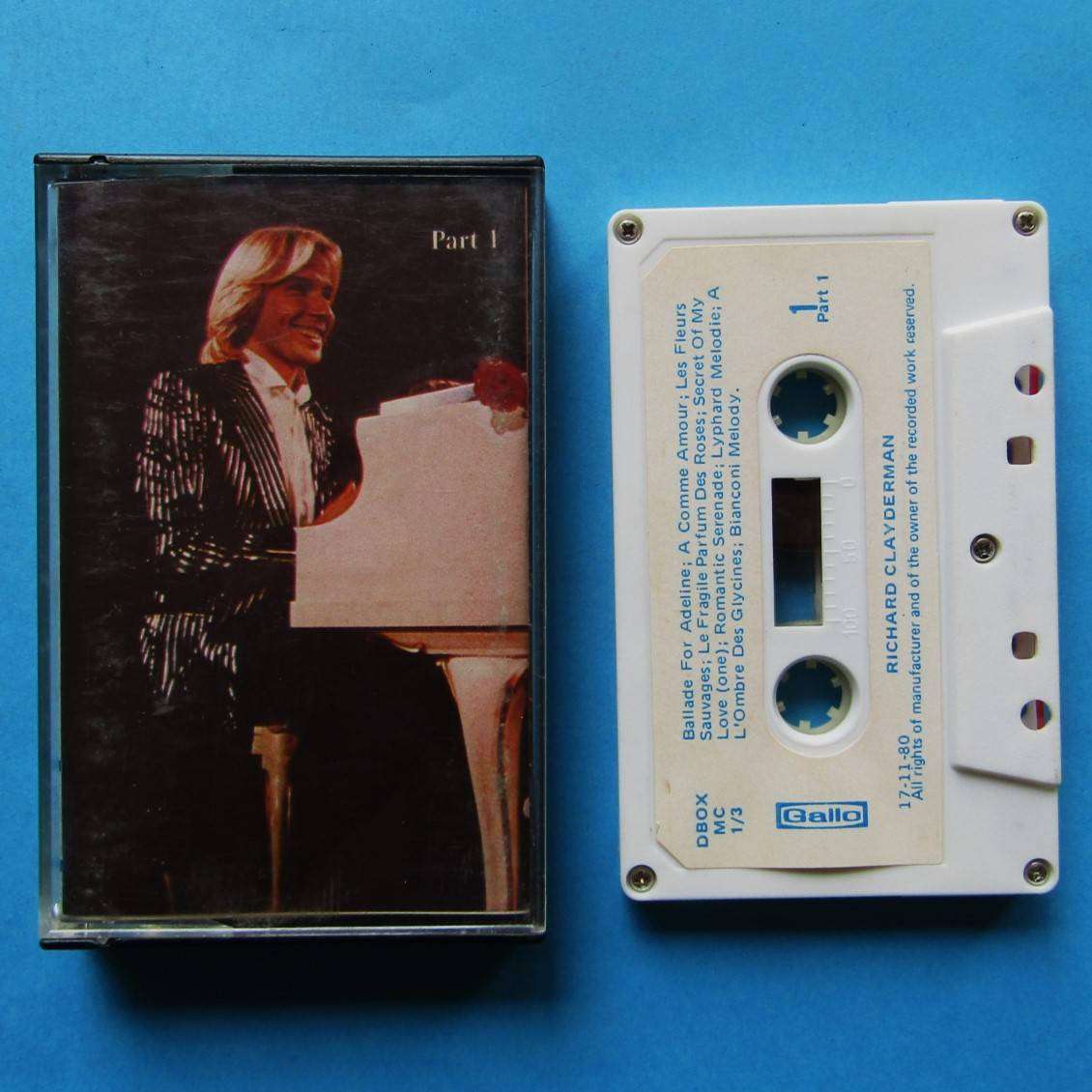 Richard Clayderman - Part 1 - Cassette Tape (1980)