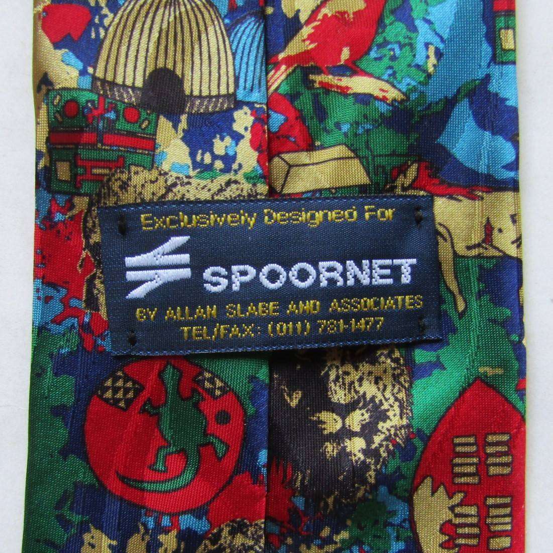 Old Spoornet Railways Neck Tie