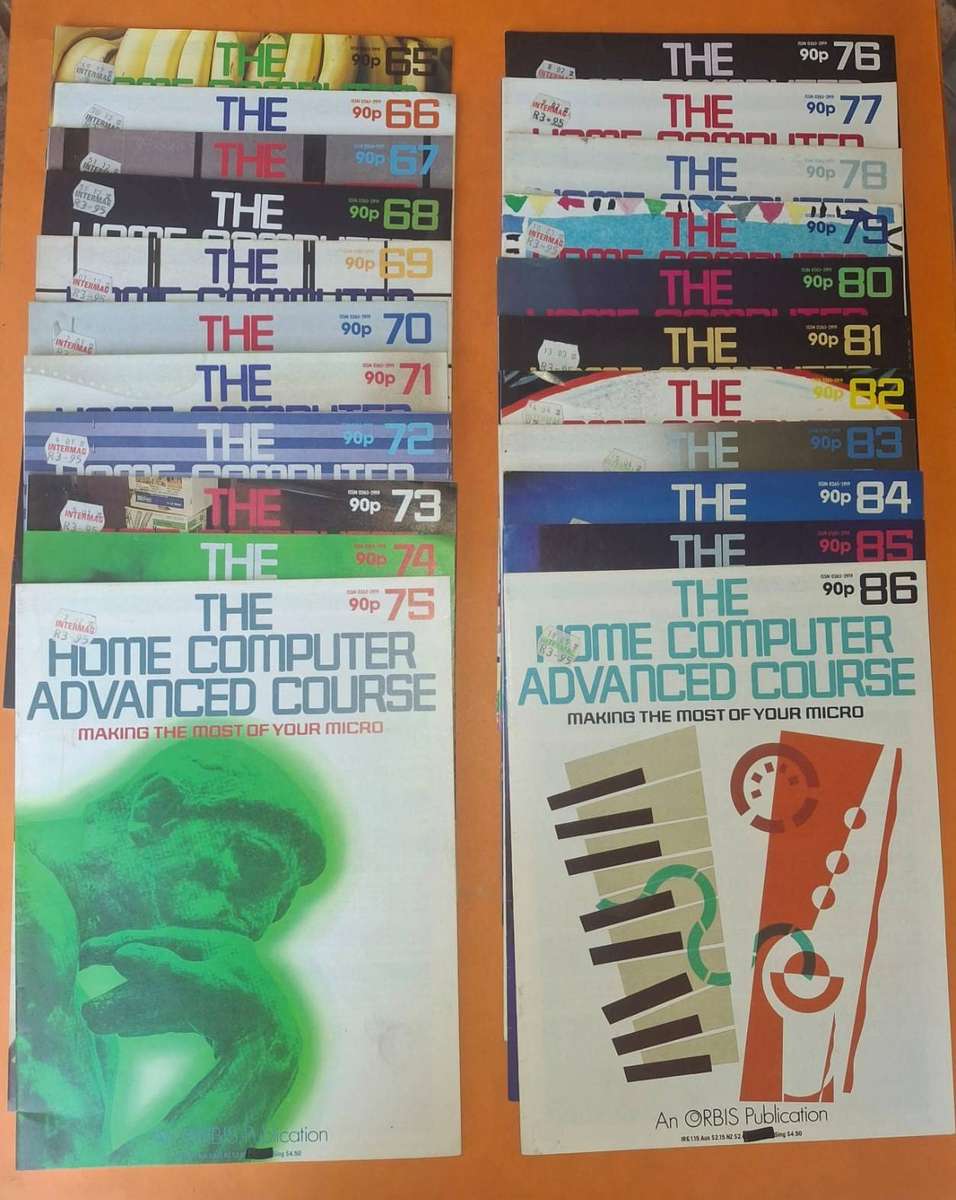 22 Home Computer Magazines from 1985