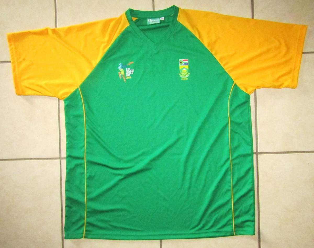 2015 World Cup SA Proteas Cricket Jersey - Size 2XL