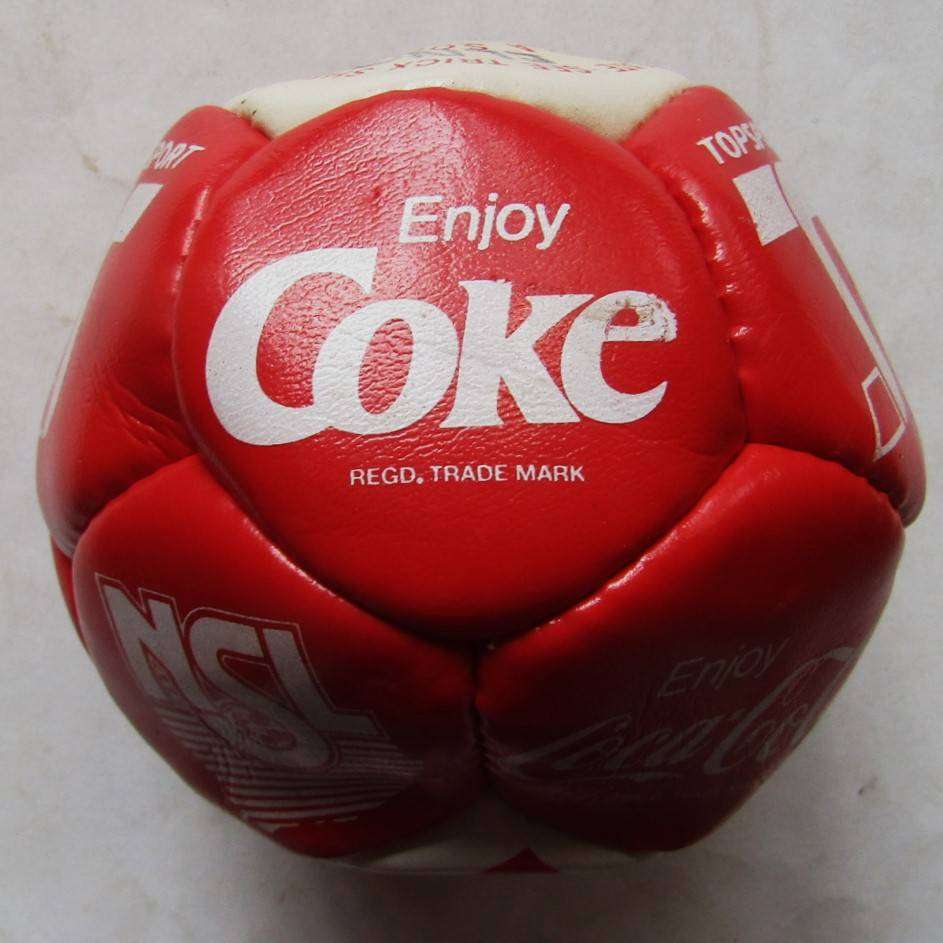 Old TopSport Coca Cola Mini Soccer Ball