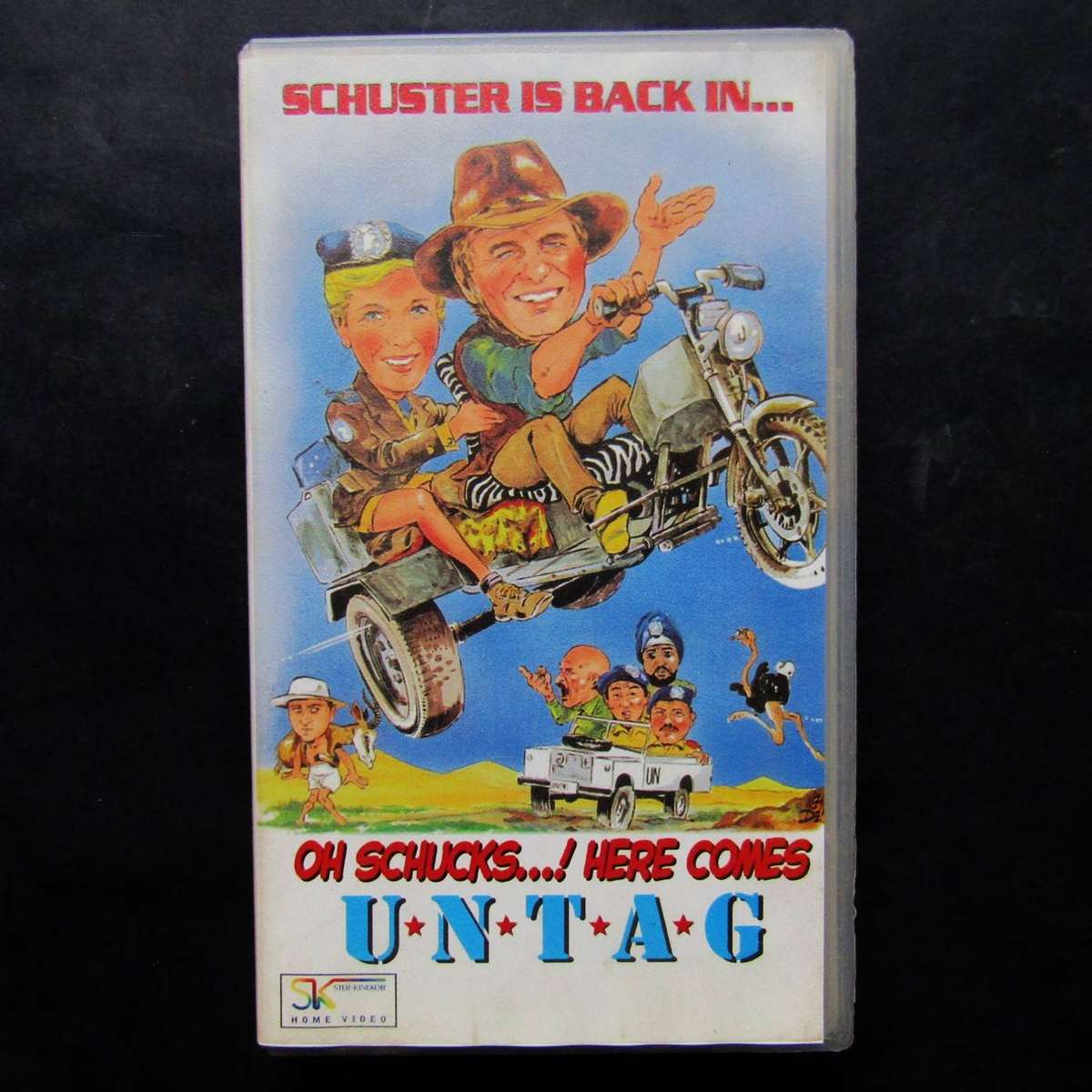 Oh Schucks! Here Comes Untag - Leon Schuster - Movie VHS Tape (1990)