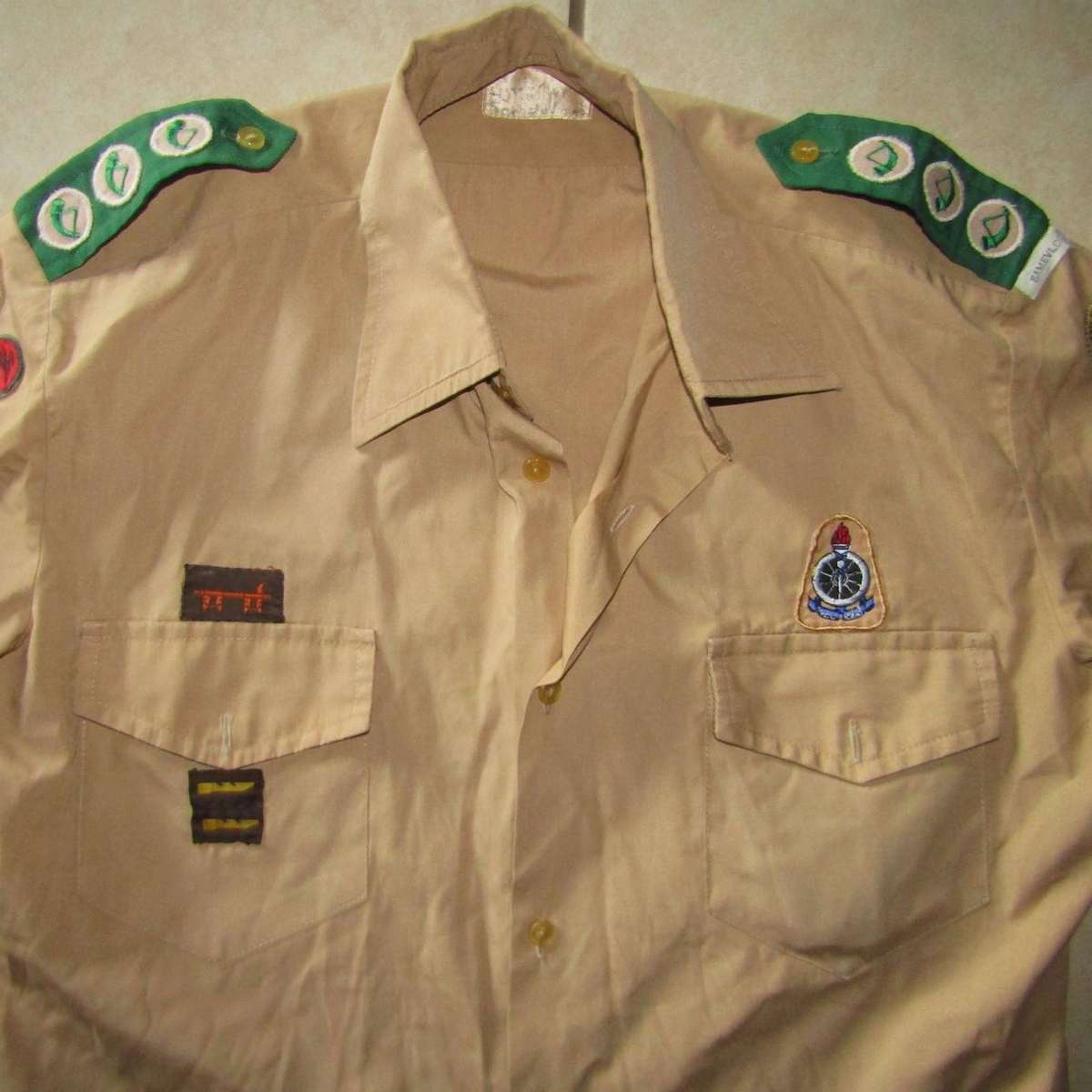 Old Transvaalse Voortrekkers Shirt with Many Badges