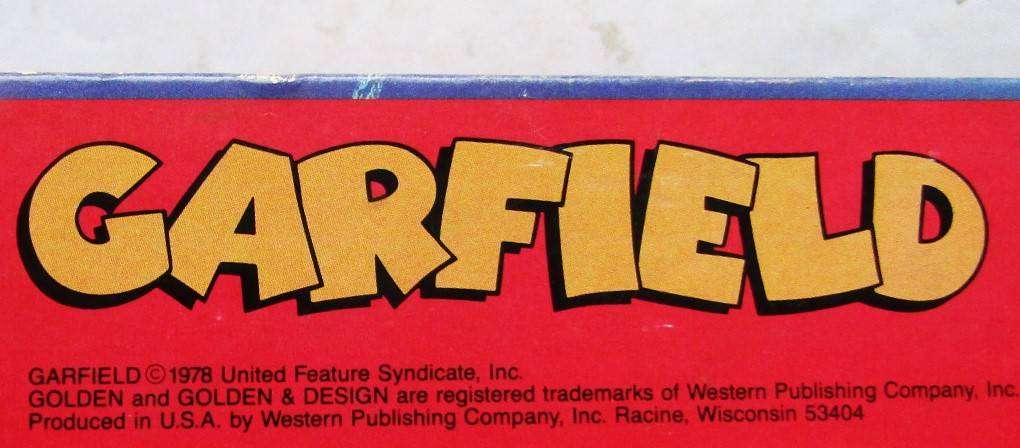 1978 Garfield Jigsaw Puzzle